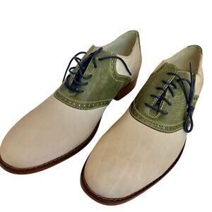 Cole Haan Air Colton Men’s Saddle Oxford Classic Wingtip Leather Shoes 11M